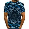 Vibrant Funny Hypnosis 3d T-shirt For Men And Women With Soft Casual Short Sleeves