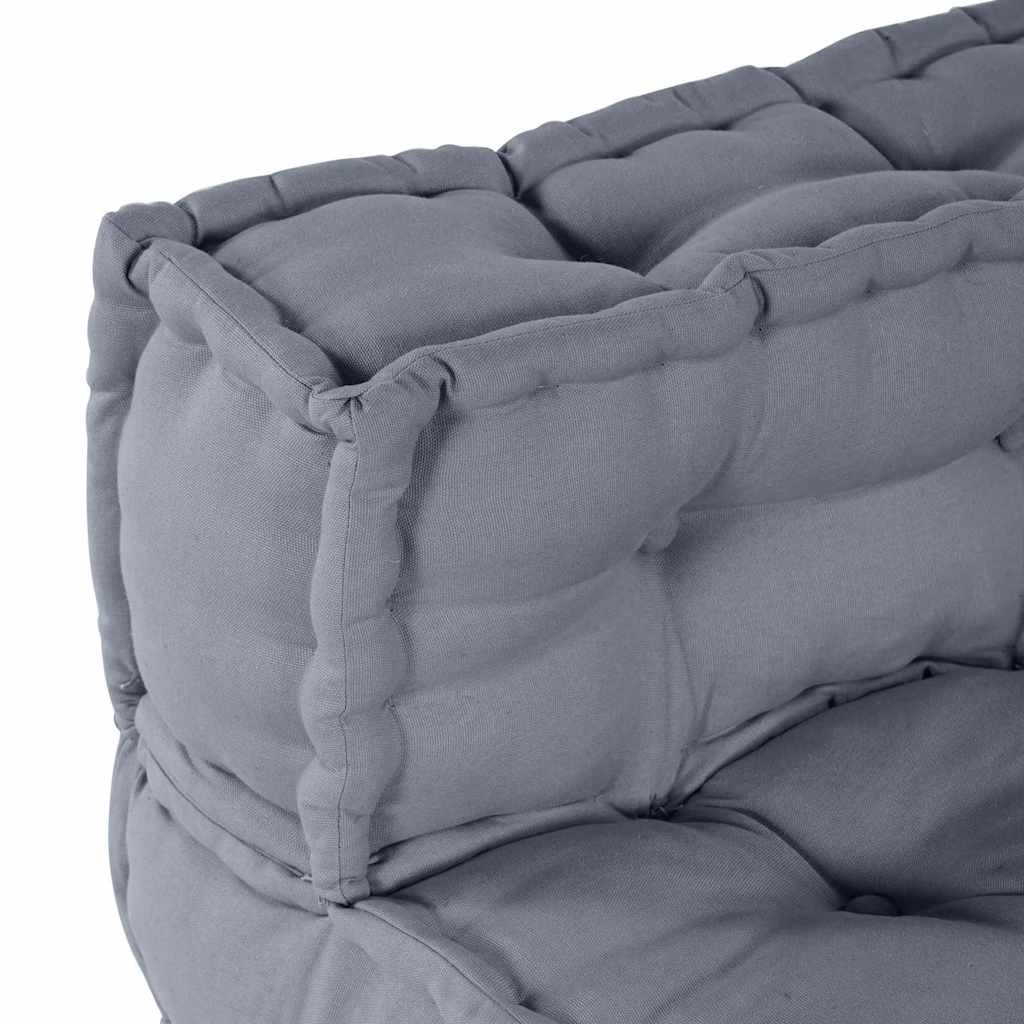 Modular Sofa Set Gray 70 x 70 x 56 cm Fabric