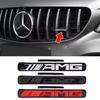 3D Эмблема Логотип AMG Значок на Переднюю Решетку Автомобиля Стайлинг Автомобиля Для Mercedes Benz AMG W124 W168 W169 W176 W177 W202 W203 W204 W205 W210