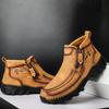Мужские ботинки из натуральной кожи большого размера, удобные ботильоны для мужчин, повседневная обувь, осенне-зимняя мужская обувь