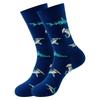 5 pairs of trendy mid-calf socks for men: fun and quirky designs