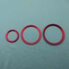 1Pc 3D Aluminum Car Steering Wheel Front Rear Black Emblem Badge Surrounding Ring Sticker for 45mm Logo/74mm Logo/82mm Logo
