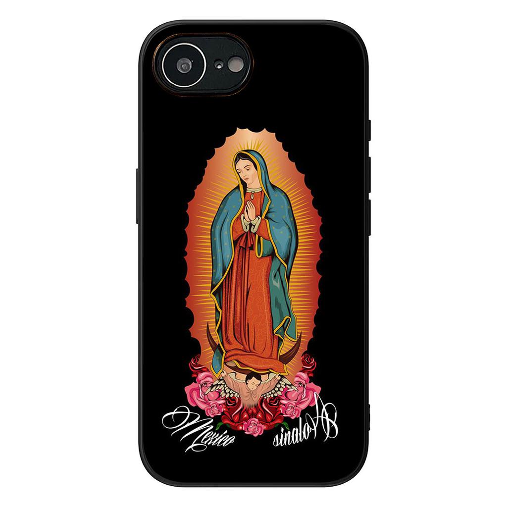 Virgen de Guadalupe Phone Case for Samsung Galaxy S22 S21 S20 FE Ultra Plus A35 A36 A37 A33 A34 A04 A71 Protective Cover