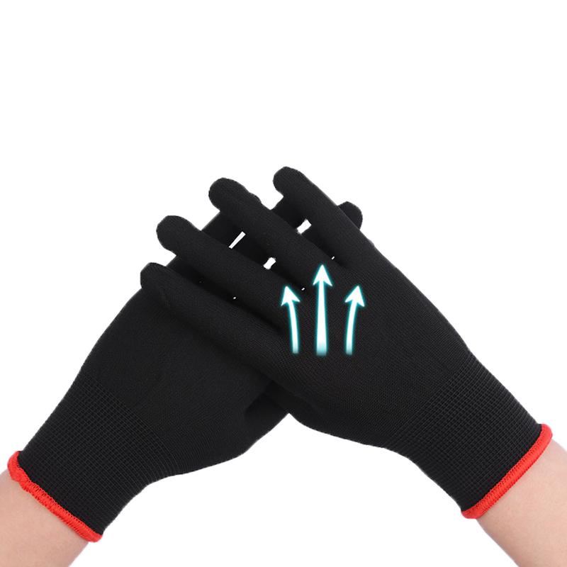 ALIWRAP 5/10Pairs Car Vinyl Wrap Gloves Anti-Static Window Tinting Film Install Gloves Fingertip Work Gloves Auto Wrapping Tools