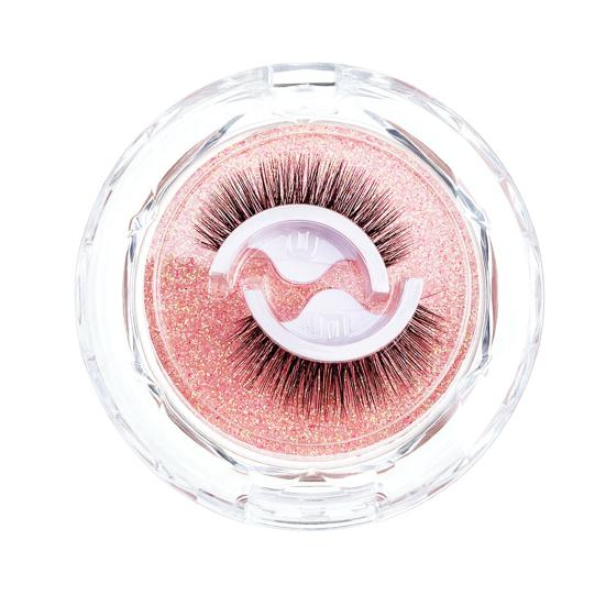 1 пара самоклеящихся накладных ресниц многоразового использования, естественный вид, тонкие, пушистые, синтетические накладные ресницы ручной работы, полоски, женские инструменты для макияжа глаз