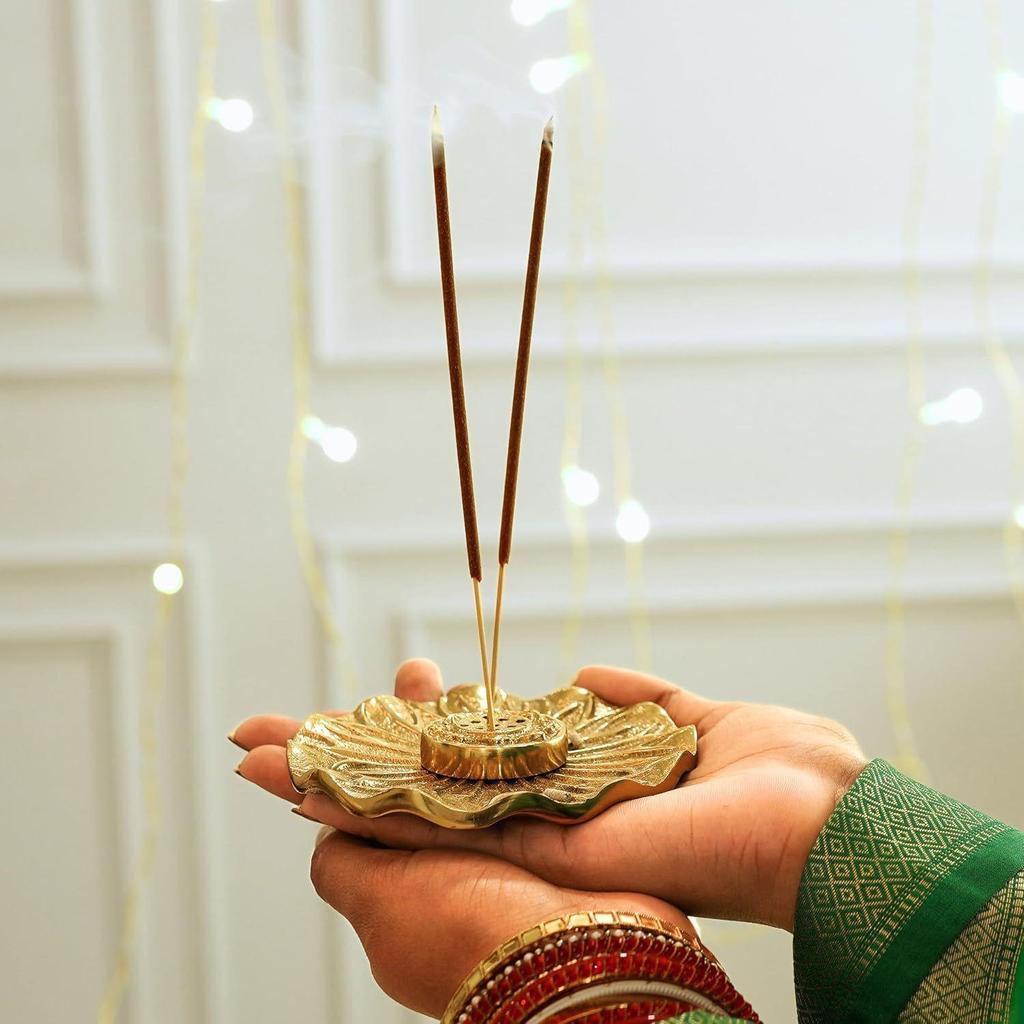 BEHOMA Incense Holder for Home Temple & Pooja Room | Agarbatti Stand |