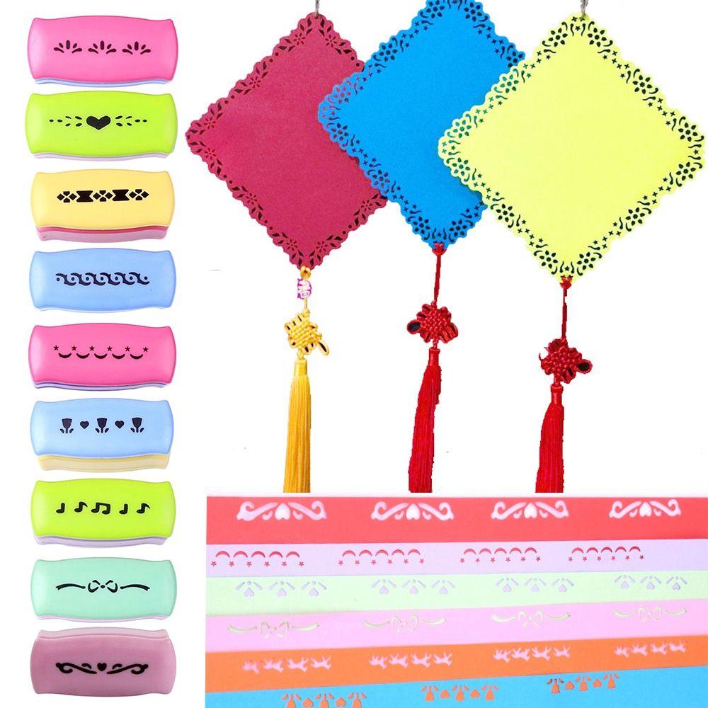 Paper Cutter Decorative Border DIY Scrapbooking S Flower Design Fancy Border Punch Embossing Punch