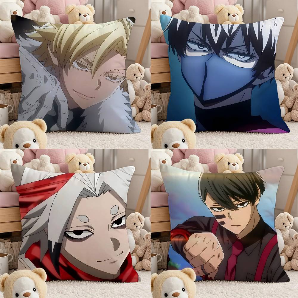 T-Tougen A-Anki Аниме Наволочка Комфорт Диван-кровать Шелковистая Элегантная Невидимая молния На заказ Декоративная наволочка