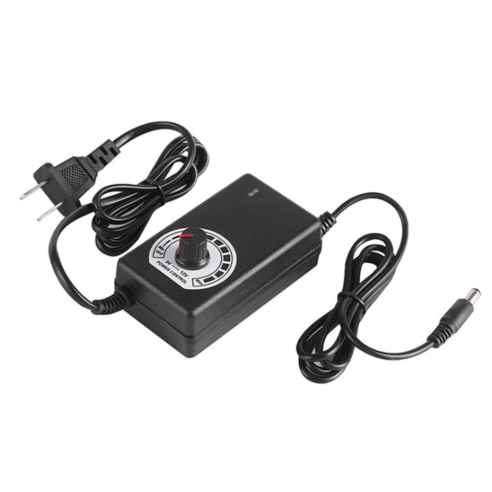 Practical AC/DC Variable Volt 3V-12V 2A Adjustable Voltage Power Supply Adapter Charger Variable