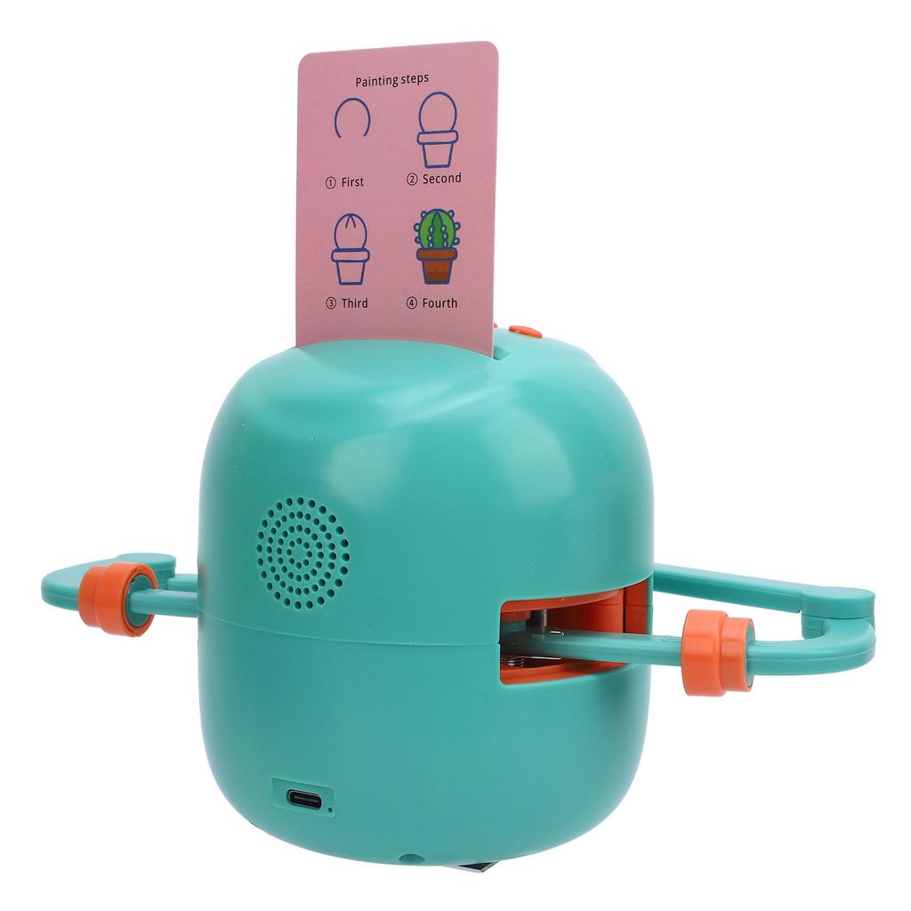 Smart Drawing Robot Automatic Interactive Educational Drawing Robot with Cards for Painting Learning Enlightenment Toy