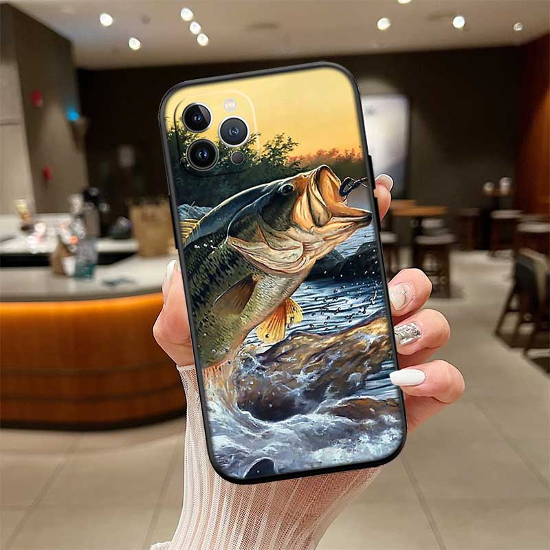 RE4 Angling Go Fishing Phone Case for Samsung Galaxy S20 S21 S22 Ultra FE + Plus A21S A22 A24 A25 A26 A30 A30S A31