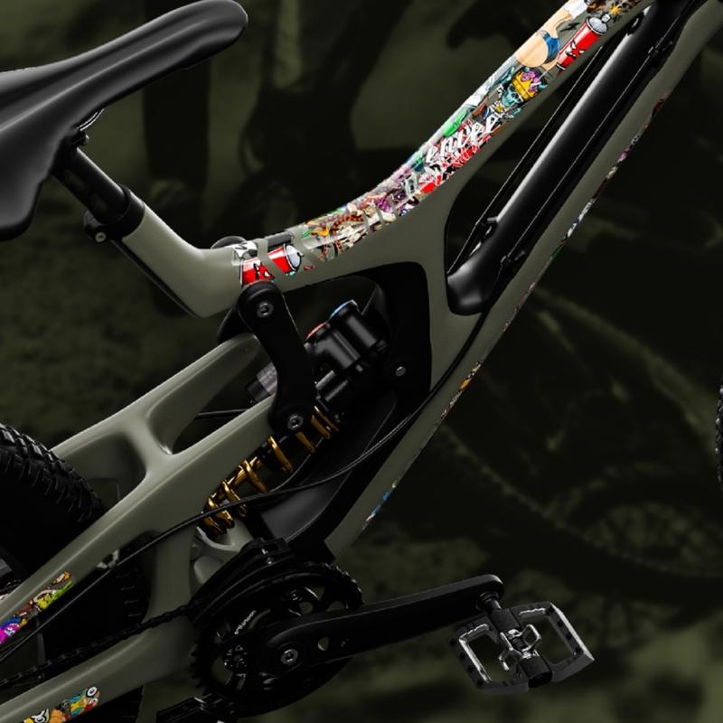 Защитная пленка для шоссейного велосипеда, съемная наклейка, защита цепи велосипеда, защита рамы, наклейки на переднюю вилку, защитная лента