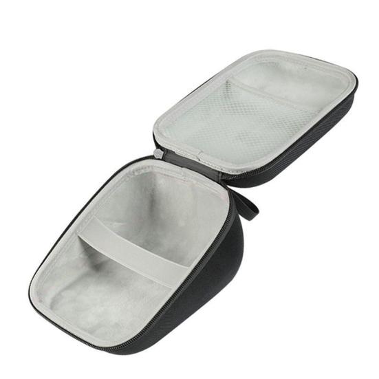 Hard Carrying Case Large Capacity Zipper Closure Shock-Proof Blood Pressure Monitor Portable Storage Organizer Bag with Handle