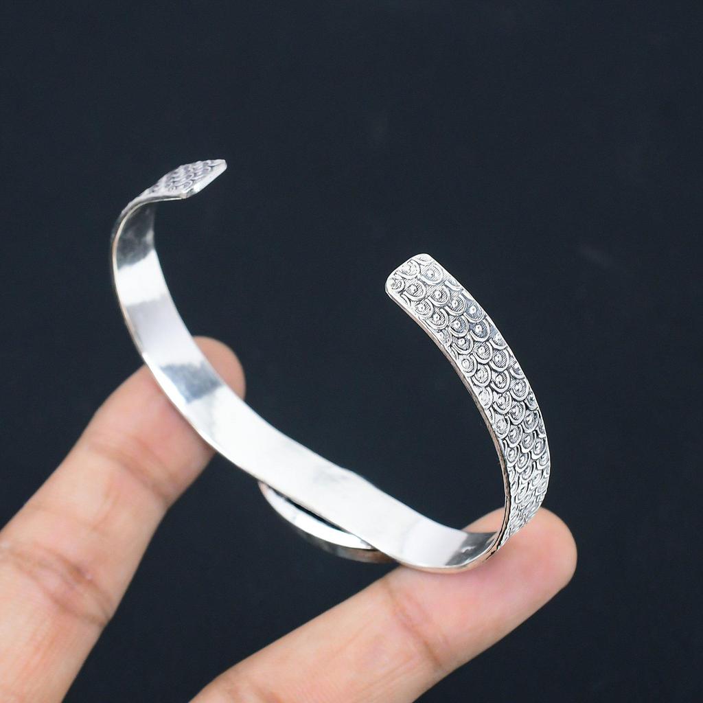 Daughters Day Deal Marquise Natural Stingray Coral New Bangle Jewelry 925 Silver