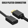 Кабель-удлинитель HDMI 4K HDTV, адаптер "папа-мама", совместимый с 2K 1080P, для HDTV, ноутбука и других устройств