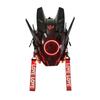 Cyberpunk Helmet Mask Adjustable Resin with LED Lights Lightweight Headgear