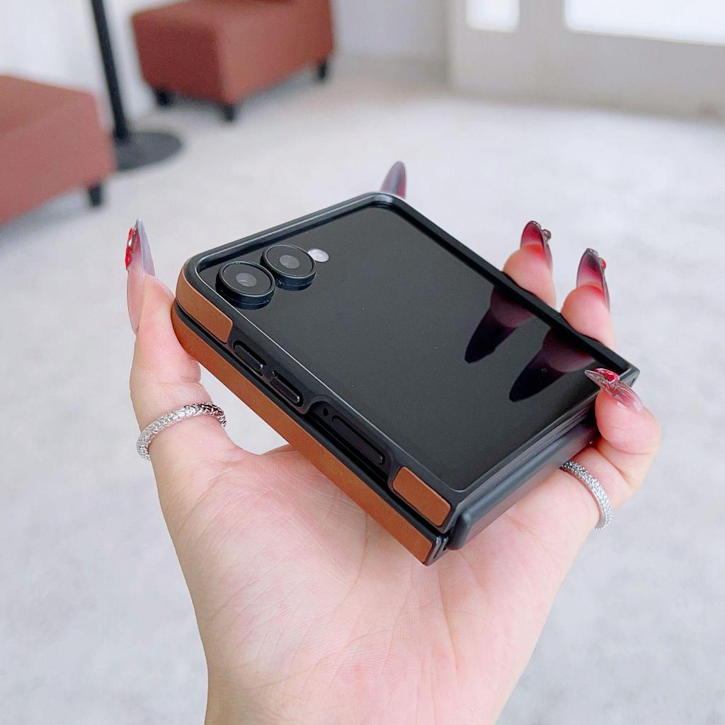 Samsung Z Flip7 Armor Shield Вращающаяся подставка Магнитный чехол