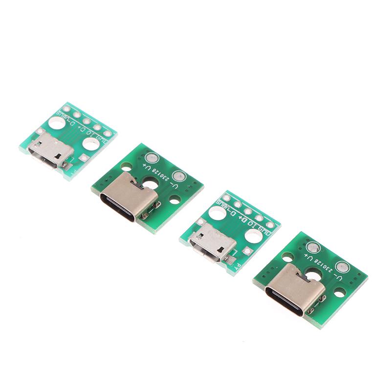 10 шт. Разъем Micro USB Android Type-C гнездовой разъем Порт зарядки USB разъем Ph2.0 Крепежная пластина с винтами