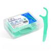 Dual-purpose Mint-flavoured Disposable Dental Floss Sticks