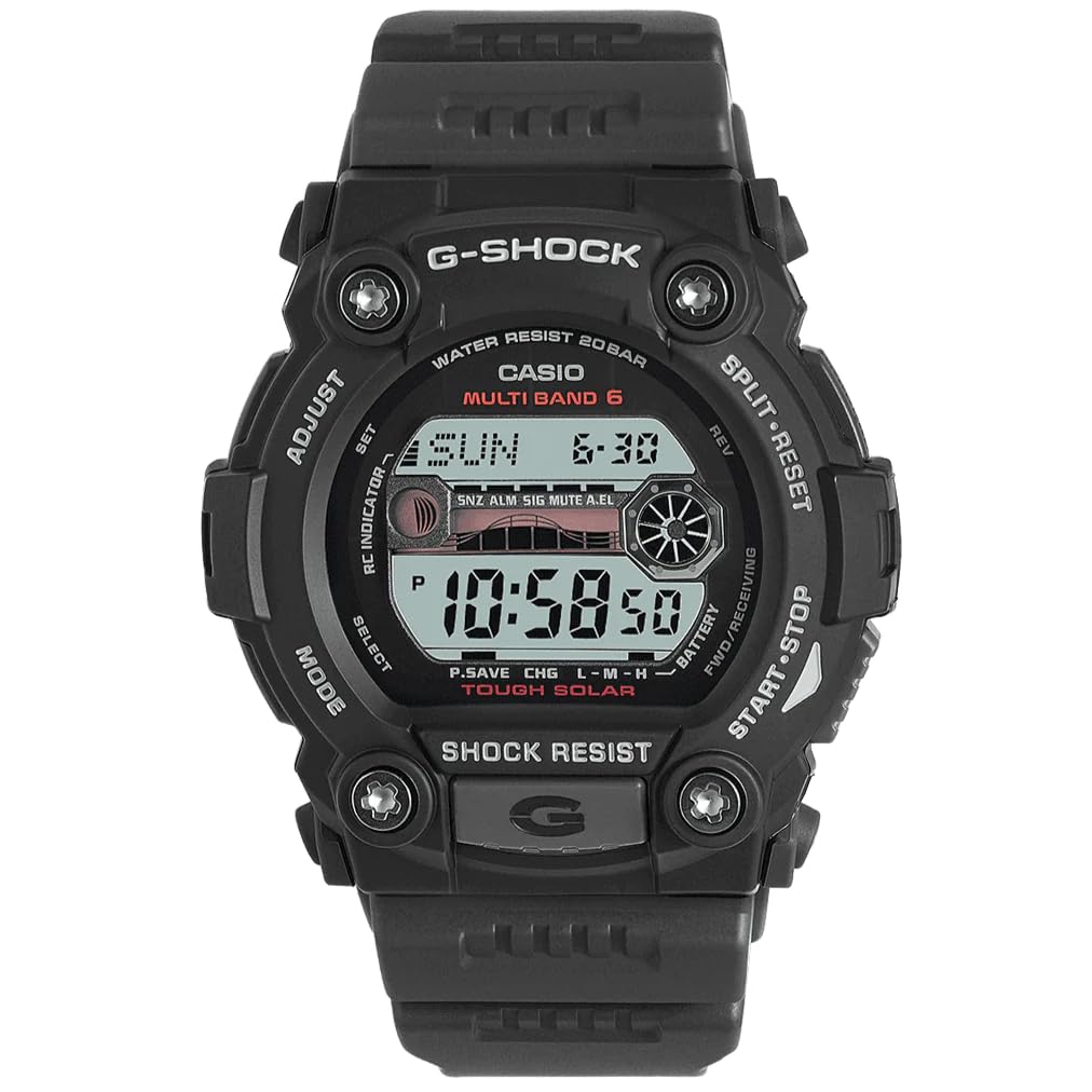 Casio 6 Зарубежная модель G-SHOCK Multi-Band GW-7900-1 [Импорт]