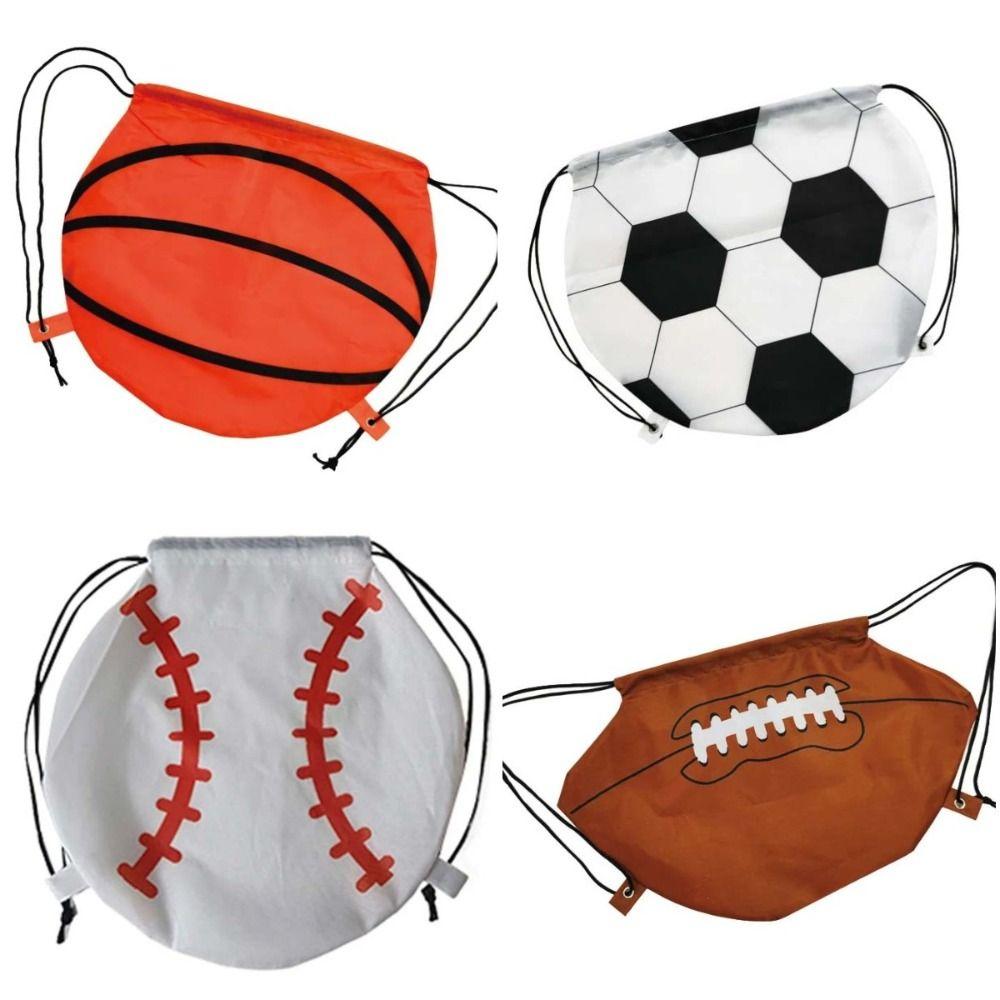 Football Volleyball Storage Bags Soccer Sport Bag Cover Drawstring Basketball Backpack Outdoor