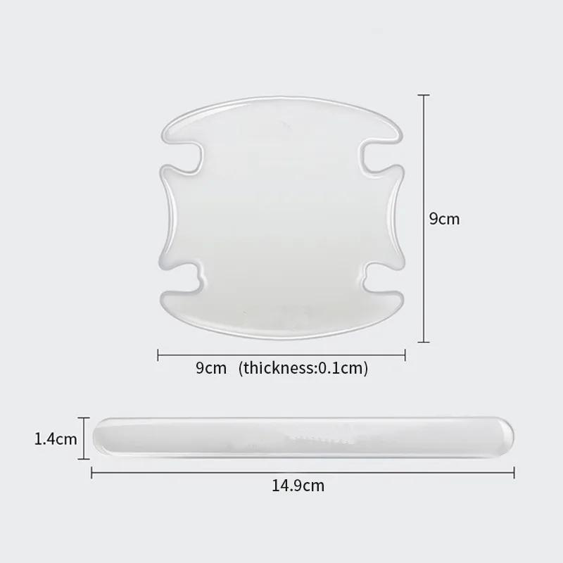 BABC1 2025 Hot Car Door Bowl Handle Protector Stickers Transparent Anti-scratch Film For BMW M M3 M5 X1 X3 X5 X6 E90 E91 E92 E93 M3 E6