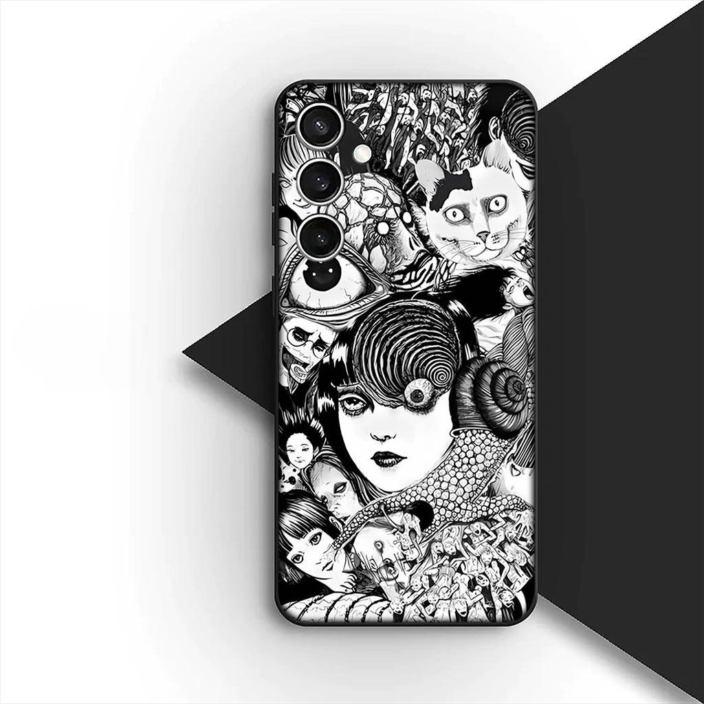 Cover for Xiaomi Redmi 15 15C A3 A4 A5 9A 9C NFC Note 9 8 9T 8T Pro Casing Silicone Phone Case Horror Junji Ito Tomie Cartoon