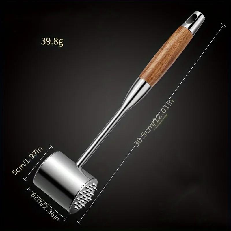 Молоток для разрыхления мяса, молоток из нержавеющей стали для резки мяса, кухонный молоток для стейков и другие инструменты для мяса, молоток для разрывания сухожилий