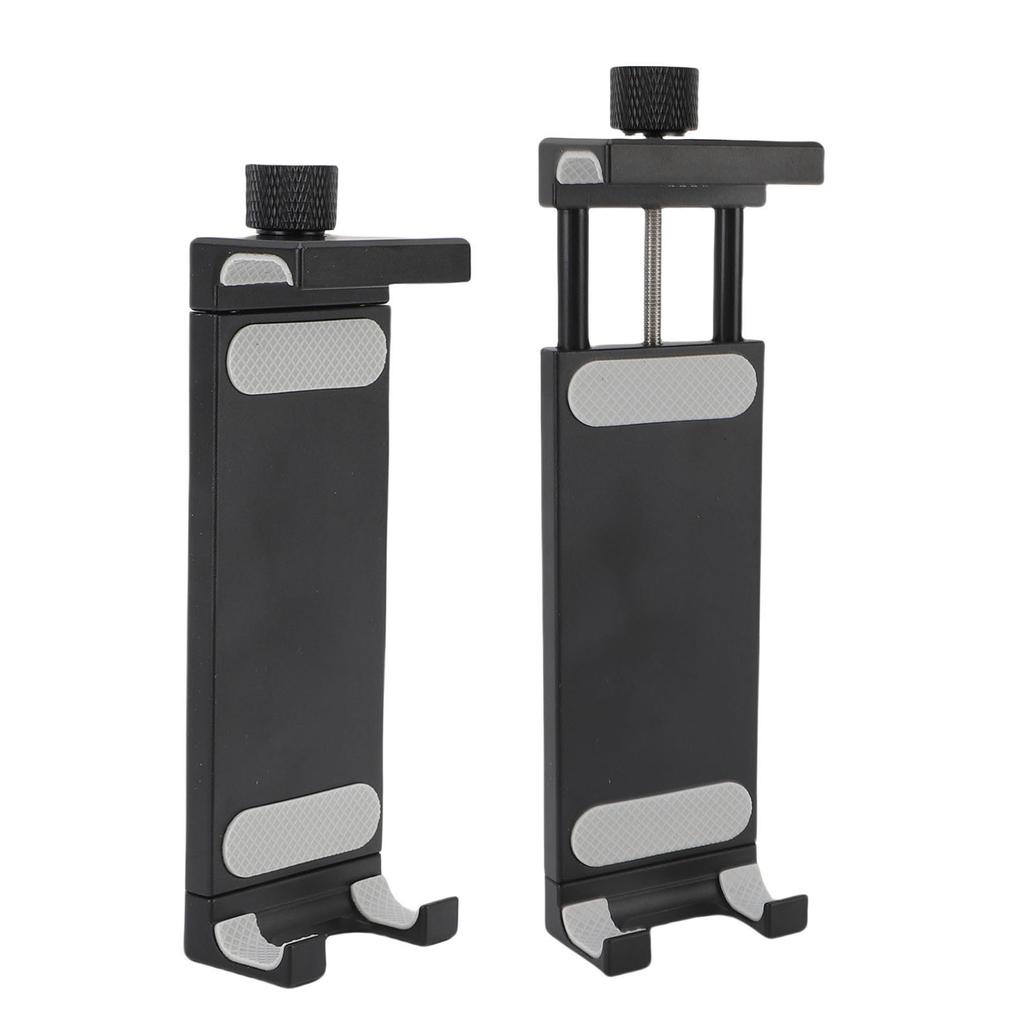 Tablet Stand 120 To 250mm Range Quick Adjustment 1 4in Screw Hole Tablet Clip Mount for Live Streaming Video Conference