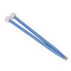 2Pcs Drum Mallet Felt Head Wooden Handle Non Slip Instrument Accessory Set Kit for Playing Blue