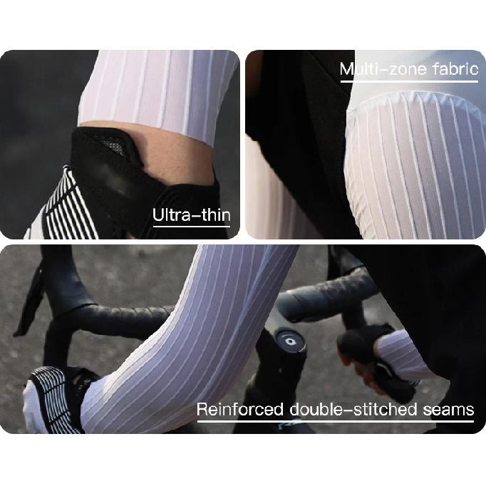 Rrskit Summer Cycling Long Sleeve Quick Dry Breathable Antimicrobial Sleeve Reduces Wind Resistance Professional Competitive