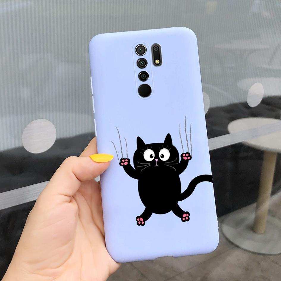Для Xiaomi Redmi 9 Чехол Силиконовый Ромашка Кактус Задняя Крышка Телефона Для Redmi 9 Prime Мягкий Чехол Для Xiaomi Poco M2 M 2 Reloaded Coque