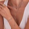 Bracelet Y Chain Necklace Elegant Choker Necklace New Lariat Necklace  Women Jewelry