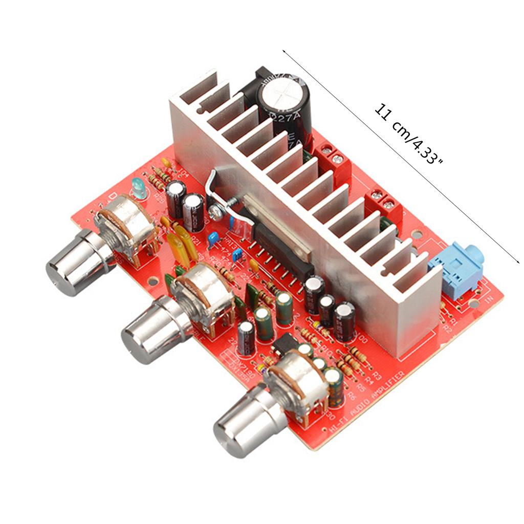 DC12v Автомобильный DIY Стерео Двухканальный Плата Усилителя с Посеребренными Ручками 50Втx2 Высокая Мощность и Усовершенствованный Чип 13135