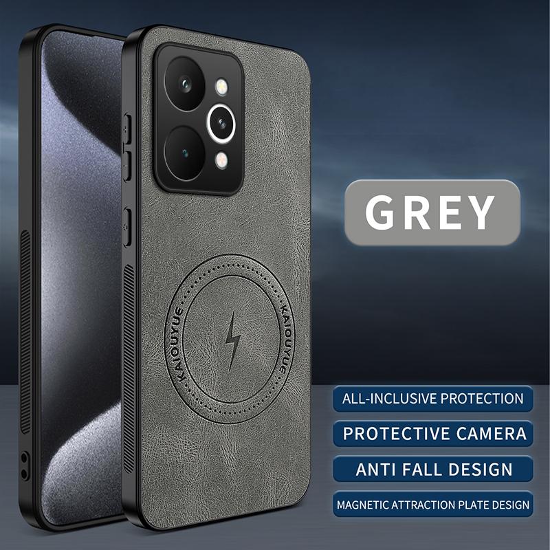 Чехол для Realme 15 5G Роскошный из овчины Магнитный Magsafe Беспроводная зарядка Матовый чехол для Realme 15pro Противоударный Защитный бампер
