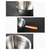 304 Stainless Steel  Frying Pan 120Ml/200Ml/300Ml Spill-Proof Mini Soup And Milk Pot Anti-Scald Kitchen Tools Accessories