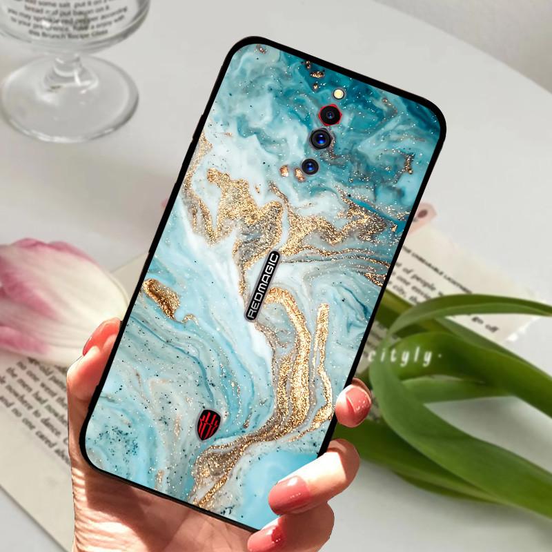 Для Nubia Red Magic 5S 5G Мягкий Силиконовый TPU Чехол для Телефона Для ZTE Nubia Red Magic 7 Pro Coque RedMagic 7S Ударопрочный Бампер