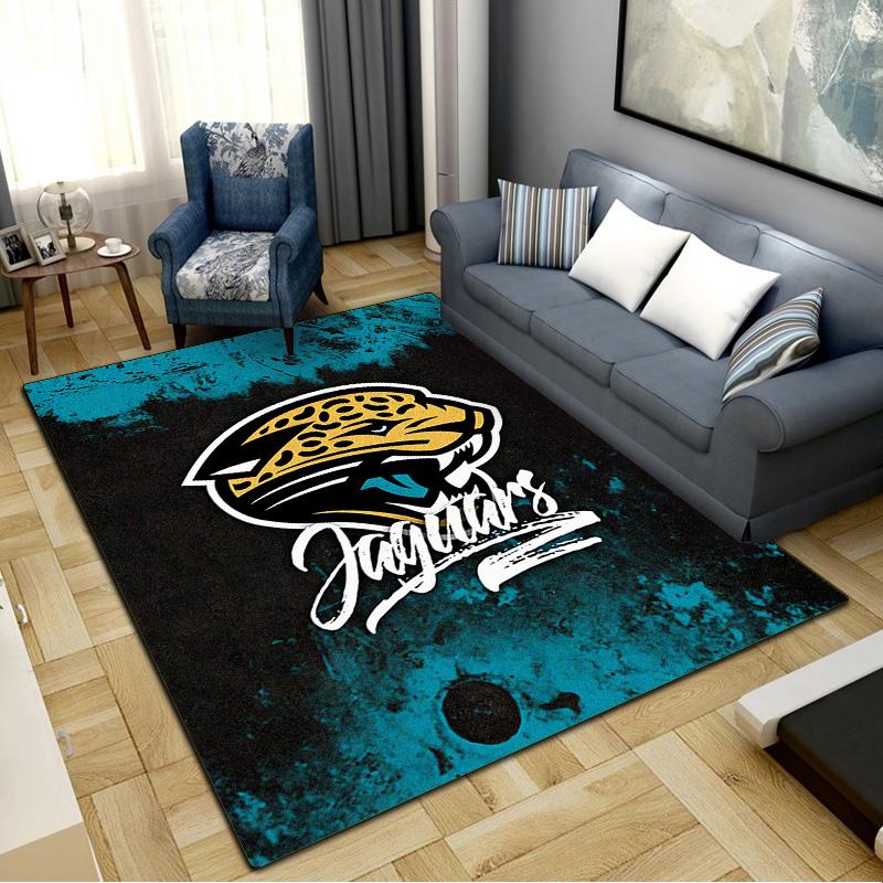 Ковер Jacksonville Jaguars для гостиной, спальни, дома, дивана, игровая нескользящая напольная подстилка для детей