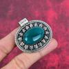 Green Onyx Pendant Handmade Gemstone Jewelry, 925 Solid Sterling Silver Pendant Unique Design Jewelry