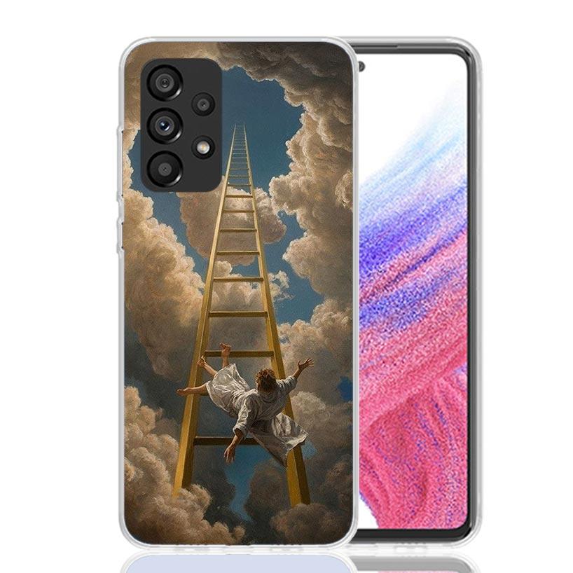 Чехол для телефона с рисунком Рене Магритта для Samsung Galaxy A17 A16 A14 A15 A13 A57 A56 A54 A55 A53 A37 A36 A34 A35 A33 A26 A24 A25 A23 Gala