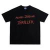 Американская 300г Плечевая Майкл Джексон Триллер Триллер Альбом Музыка Футболки с коротким рукавом Блокбастер Винтажные Графические Футболки