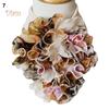 Dilara Big Flower Breathable Collar Scarf Neckerchief Ring Neck Wrap