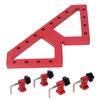Adjustable Right Angle Positioning Clamp W Type Aluminum Alloy Woodworking Auxiliary Fixture