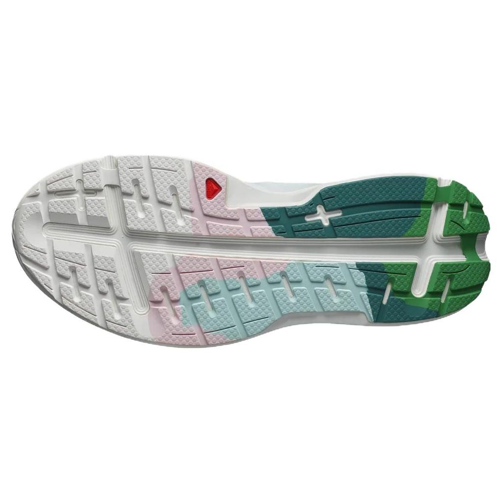 Ciele Athletics X Salomon Aero Glide Удобные Универсальные Нескользящие Прочные Низкие Кроссовки для Повседневной Носки Унисекс Белый Синий 472517