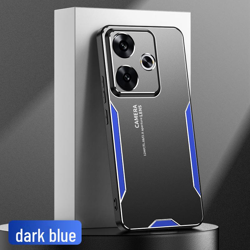 Redmi Note 13R металлический защитный чехол для Note 12/12 Pro+. Универсальный матовый дизайн.
