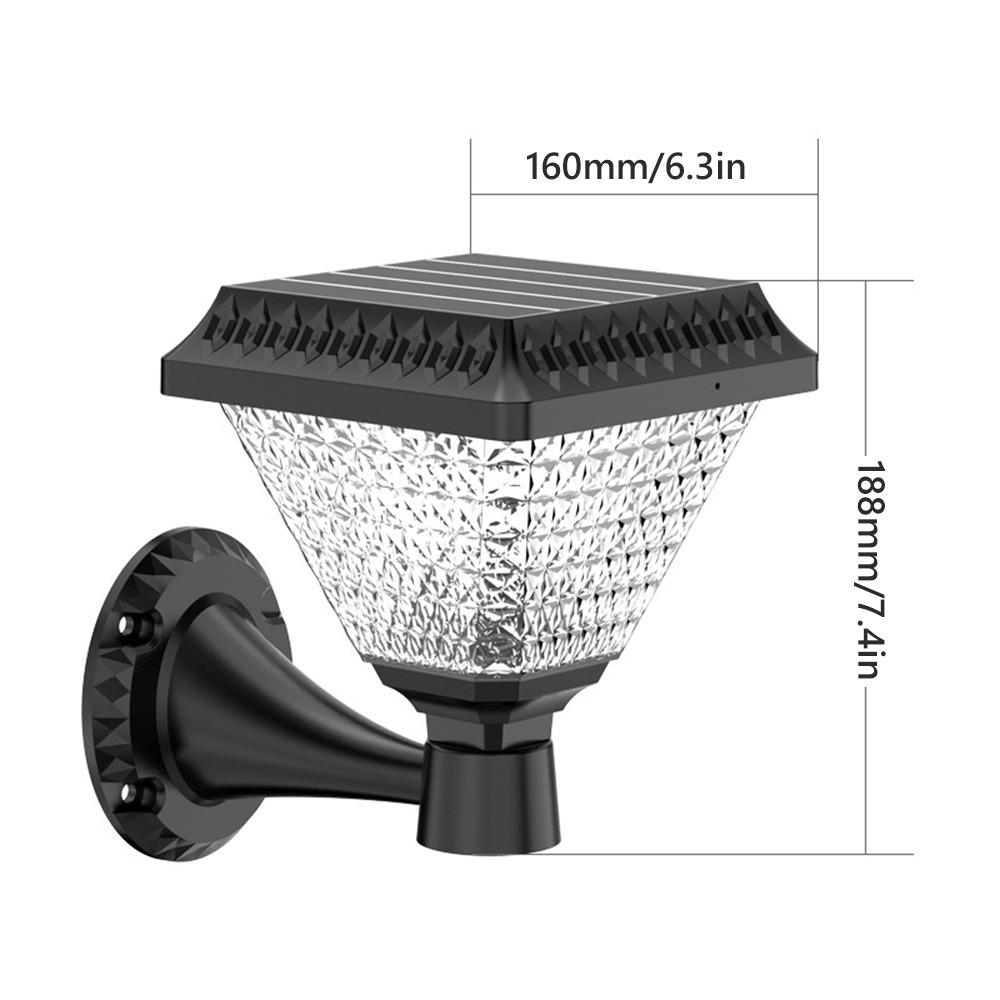 LED Lighting Outdoor Wall Light Solar Powered Staircase Light Simple Corridor Lamp  Yard Lighting