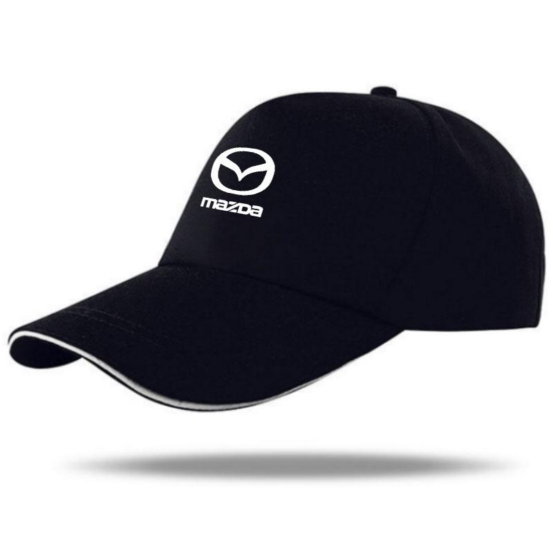 Для Mazda CX3 CX-5 CX5 CX7 CX9 MX5 Axela Demio Atenza Автомобильный Логотип Хлопковая Регулируемая Бейсболка Наружные Авто Аксессуары
