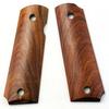 1Pair Natural Hongteng Wood CNC Tactics 1911 Grips Handle Patch DIY Making Decor Slabs Scales Custom Accessories Anti-Slip Part