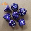 KTV Party Multicolor Polyhedral Numbers Dice - 7Pcs, Table Board Game Supply Gift