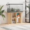 VidaXL Aquarium Stand Sonoma Oak 100x40x60cm Engineered Wood 833586